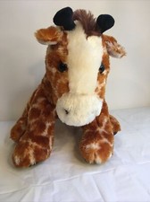 Sitting Giraffe Plush Aurora World 2018 Stuffed Animal 12 inch tall Brown