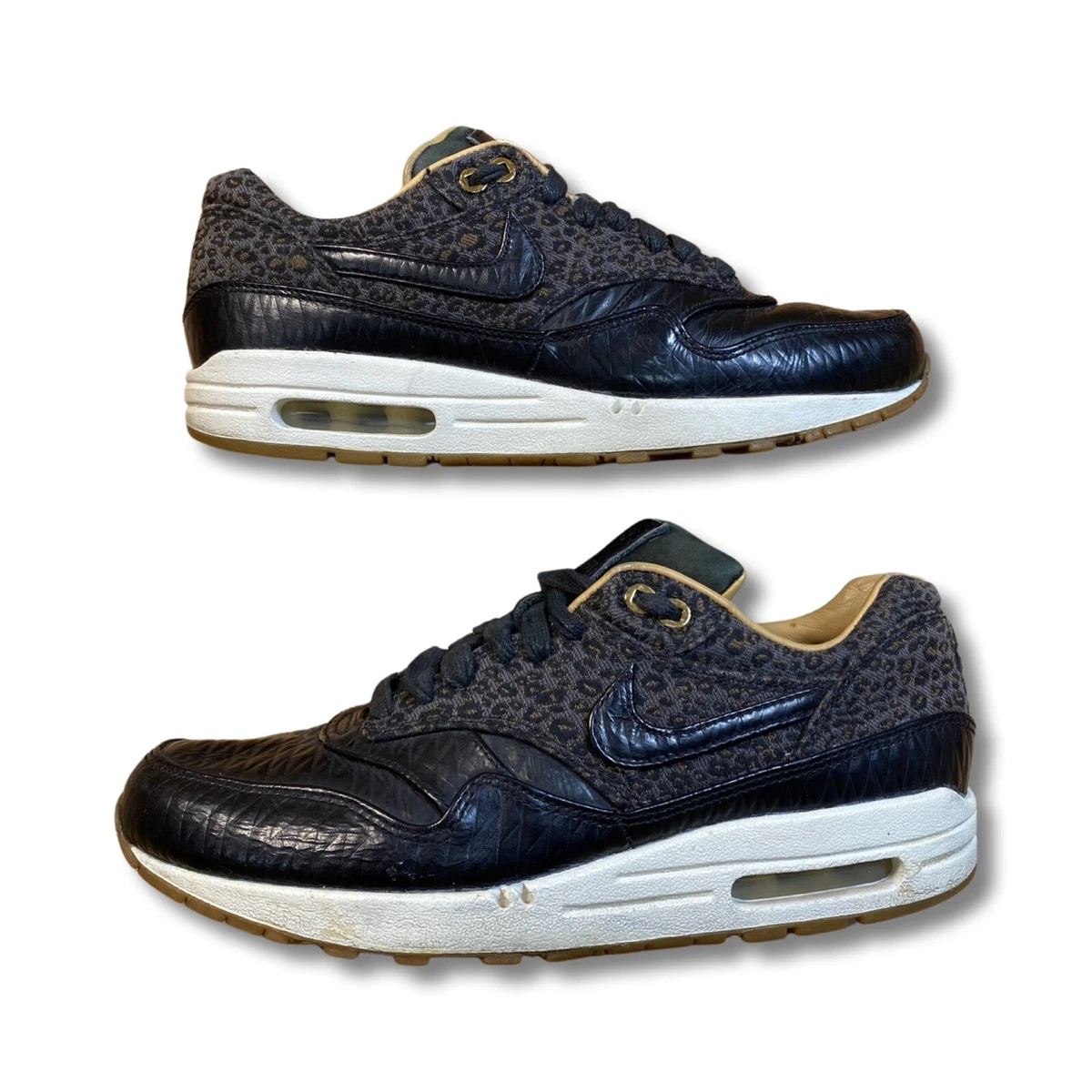 bewaker ondergronds Verstikkend NIKE AIR MAX 1 FB Woven Quilted Leopard US7.5 Very Rare 616315-001 OG | eBay