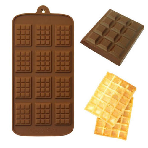 DIY Silicone Chocolate Mould Cake Decorating Moulds Candy Cookies Baking Mold BX - Afbeelding 1 van 10