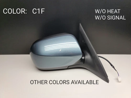 Passengers Side View Power Mirror for 11 12 13 Subaru Forester COLOR  C1F