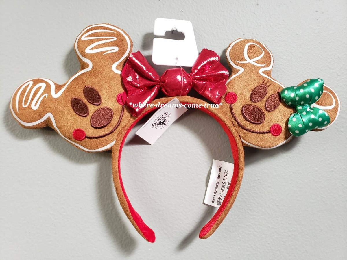Disney Gingerbread Mouse Ears Magic Mouse ears New Pink Gingerbread Mickey Ears - Mouse Ears Headband – Little  main image 3