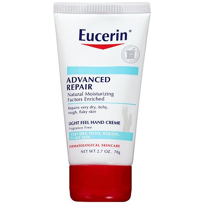 Eucerin Hand Creme Advanced Repair Extra-Enriched 2.7oz / NEW LOOK!