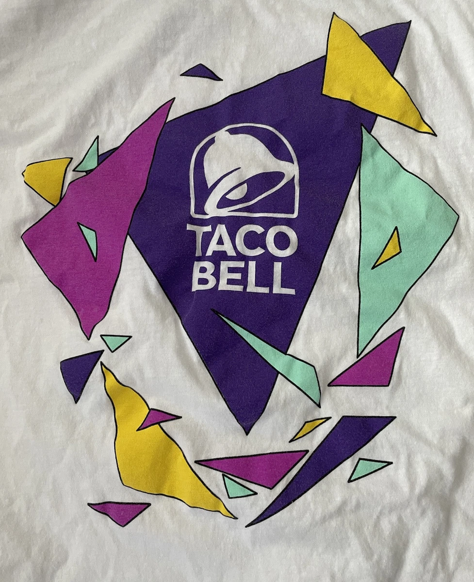 Taco Bell Retro 80s/90s Retro T-Shirt - Mens Large