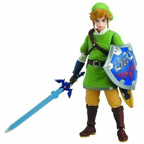 Link Figure The Legend of Zelda, Modelo Anime, Espada Mestra GK, Estatueta  de Ação, Brinquedo para Coleção de Estátuas, Altura 1:7, 20cm