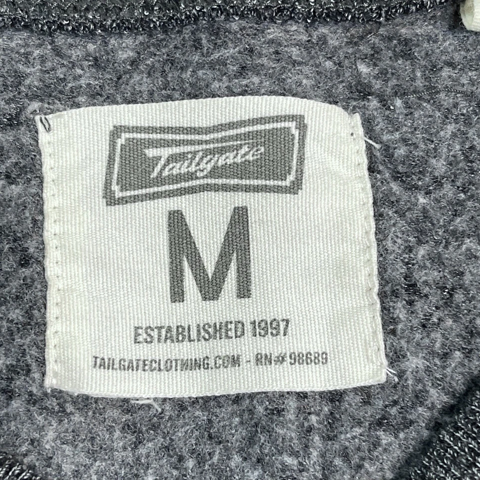 Sudadera Fender Guitar Tailgate para mujer mediana logotipo gráfico gris oscuro Foto 4 de 4