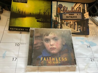 FAITHLESS 3 CD LOT: TO ALL NEW ARRIVALS, SUNDAY 8PM, NO ROOTS