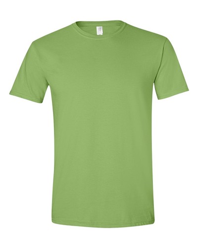 Gildan #64000 Softstyle T-Shirt Modern Classic Fit Short Sleeve Plain Basic Tee - Picture 41 of 41