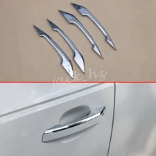 Chrome Door Handle Trims Cover Strips For 2017-2020 Audi A4 B9 A5 Q5