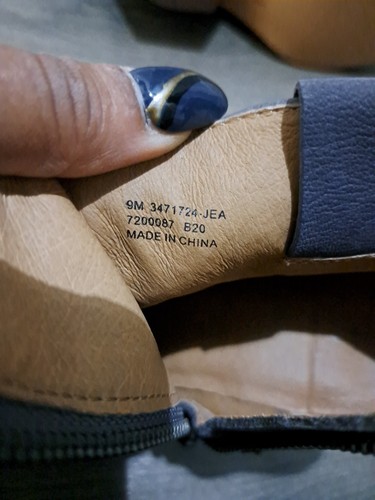 Frye Reina Jea Damen-Westernstiefeletten Nubukleder grau Reißverschluss Größe 9M - Bild 8 von 9