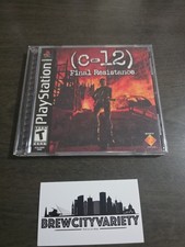 C-12: Final Resistance (Sony PlayStation 1, 2002) PS1 Complete CIB
