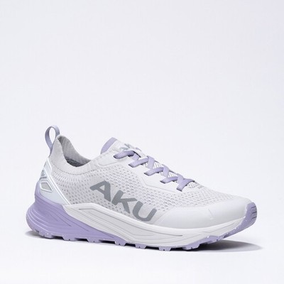 AKU Aira V-Light Damen Trekkingschuhe Wanderschuhe Outdoorschuhe Grau/Lila
