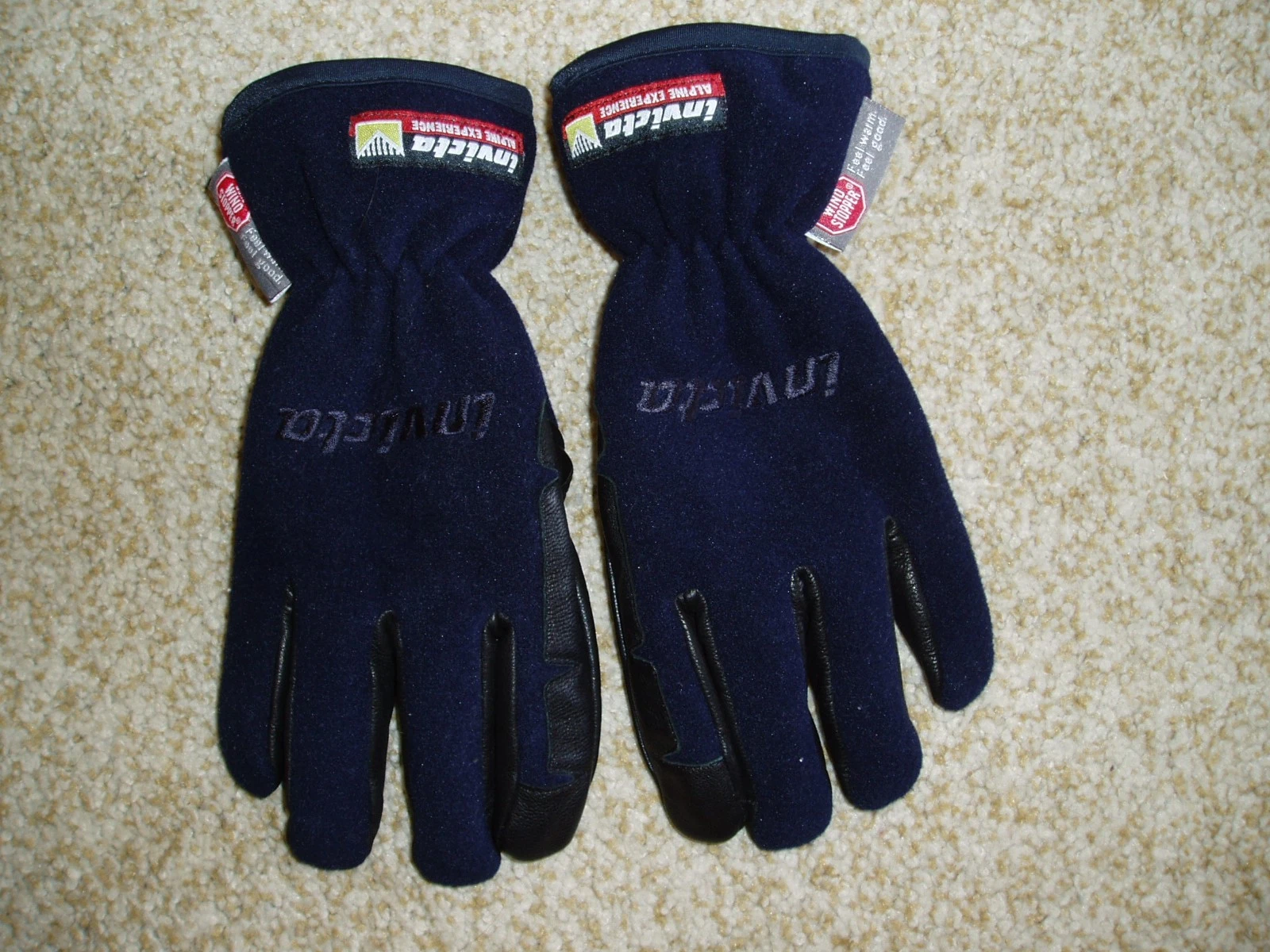 INVICTA Gloves Size 7 Alpine Experience Snow Ski 9" Made in Italy Unisex $0 S/H
