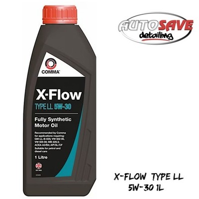 Comma - X-Flow Type LL 5w-30 Fully Synthetic Car Engine Oil 1L