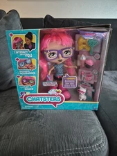 Chatsters Gabby Electronic Interactive Girl Toy Doll, App Talks Box Damage
