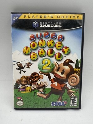 Super Monkey Ball 2 (Nintendo GameCube, 2002)  W/ Manual Tested Working