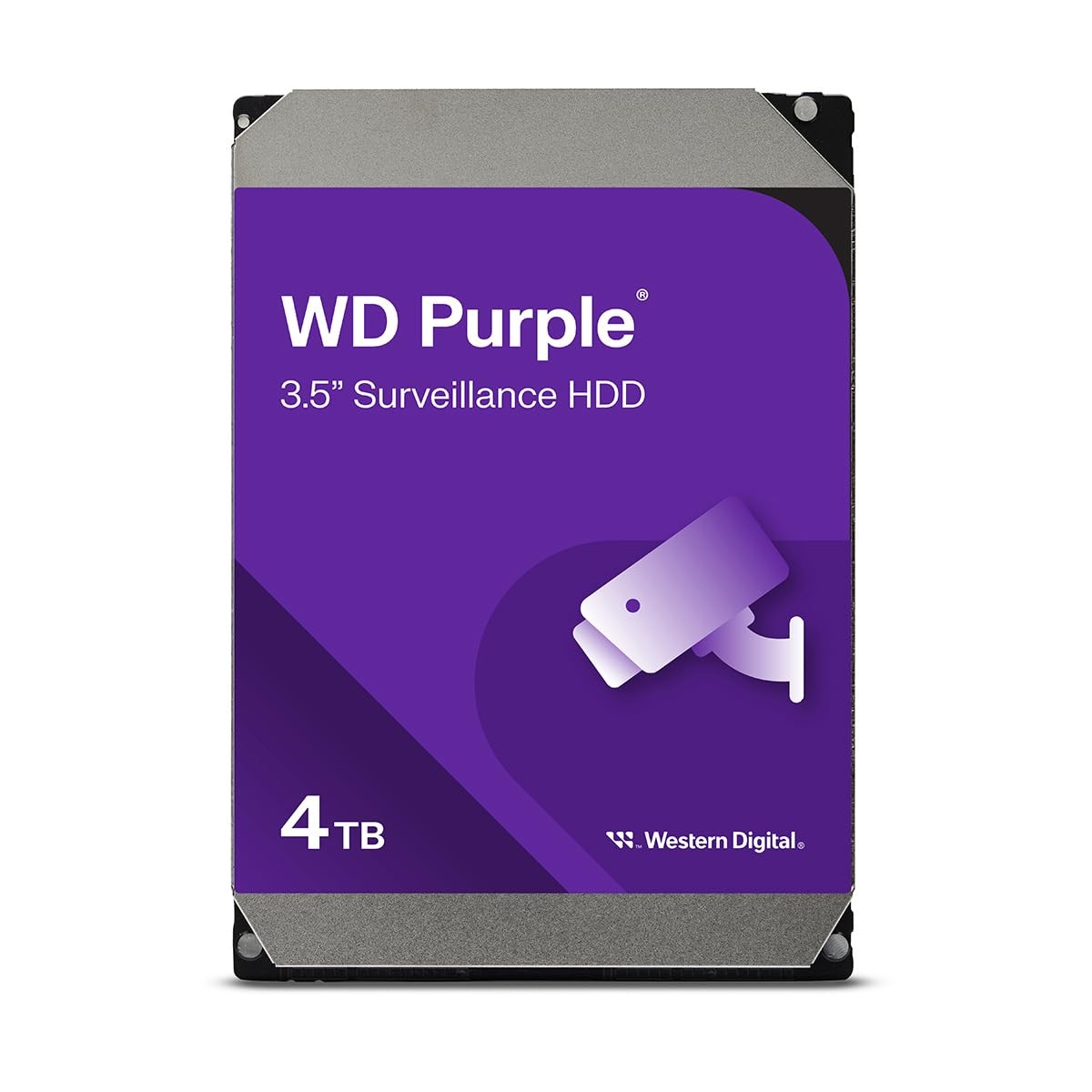 Western Digital WD Purple 4TB① Western Digital 4TB Purple Surveillance Internal Hard Drive HDD