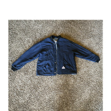Bulwark Flame Resistant Nomex IIIA Work Jacket XXL Navy Construction Security