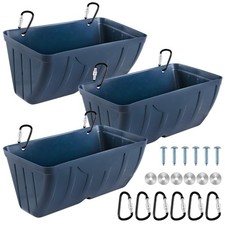 Chicken Feeders, 3 Pack, Duck Feeders and Waterers, Hanging Poultry Water Fee...