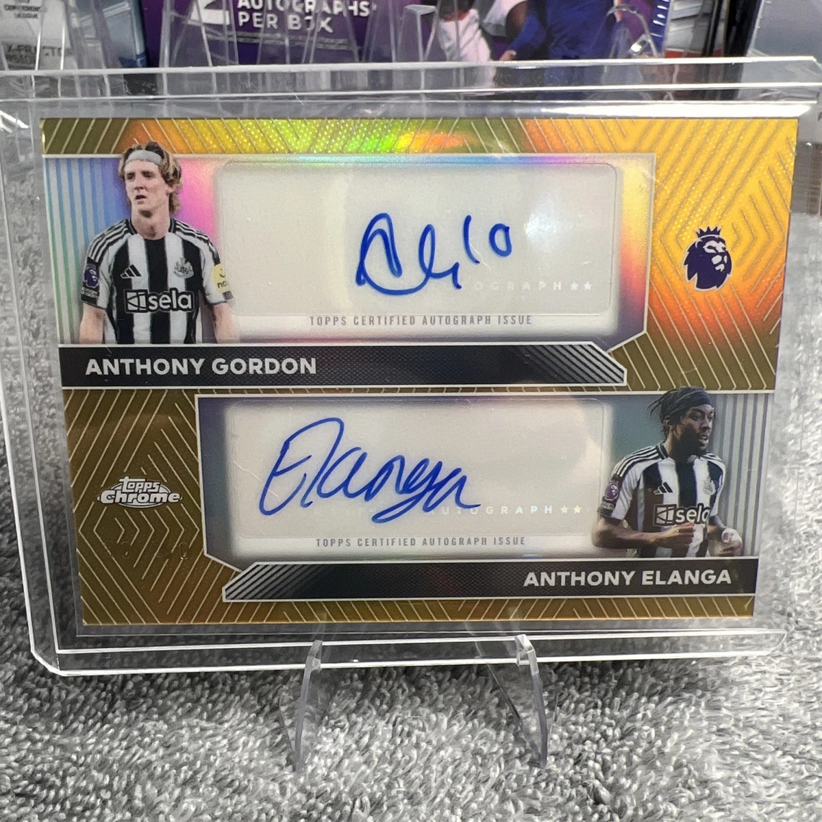Soccer Newcastle United Autographed Sports Trading Cards