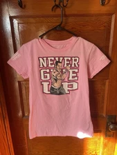 WWE John Cena Rise Above Cancer Women’s T Shirt Size Large 2011 Wrestling Tee