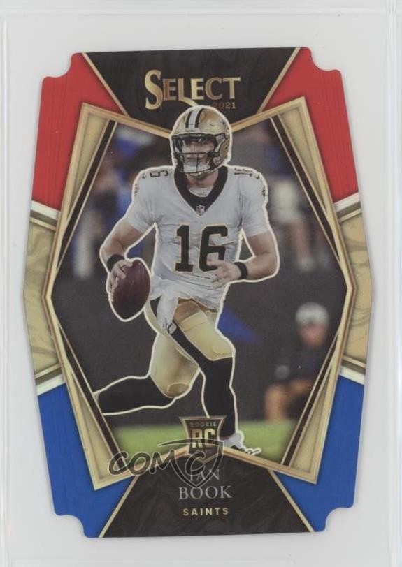 2021 Panini Select Premier Level Red & Blue Prizm Die-Cut Ian Book #179 0kv2