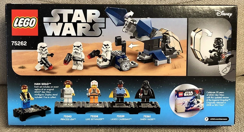 Imperial Dropship - Edición 20 Aniversario. (75262) - Lego Star Wars (125 piezas) 2019 Foto 2 de 4