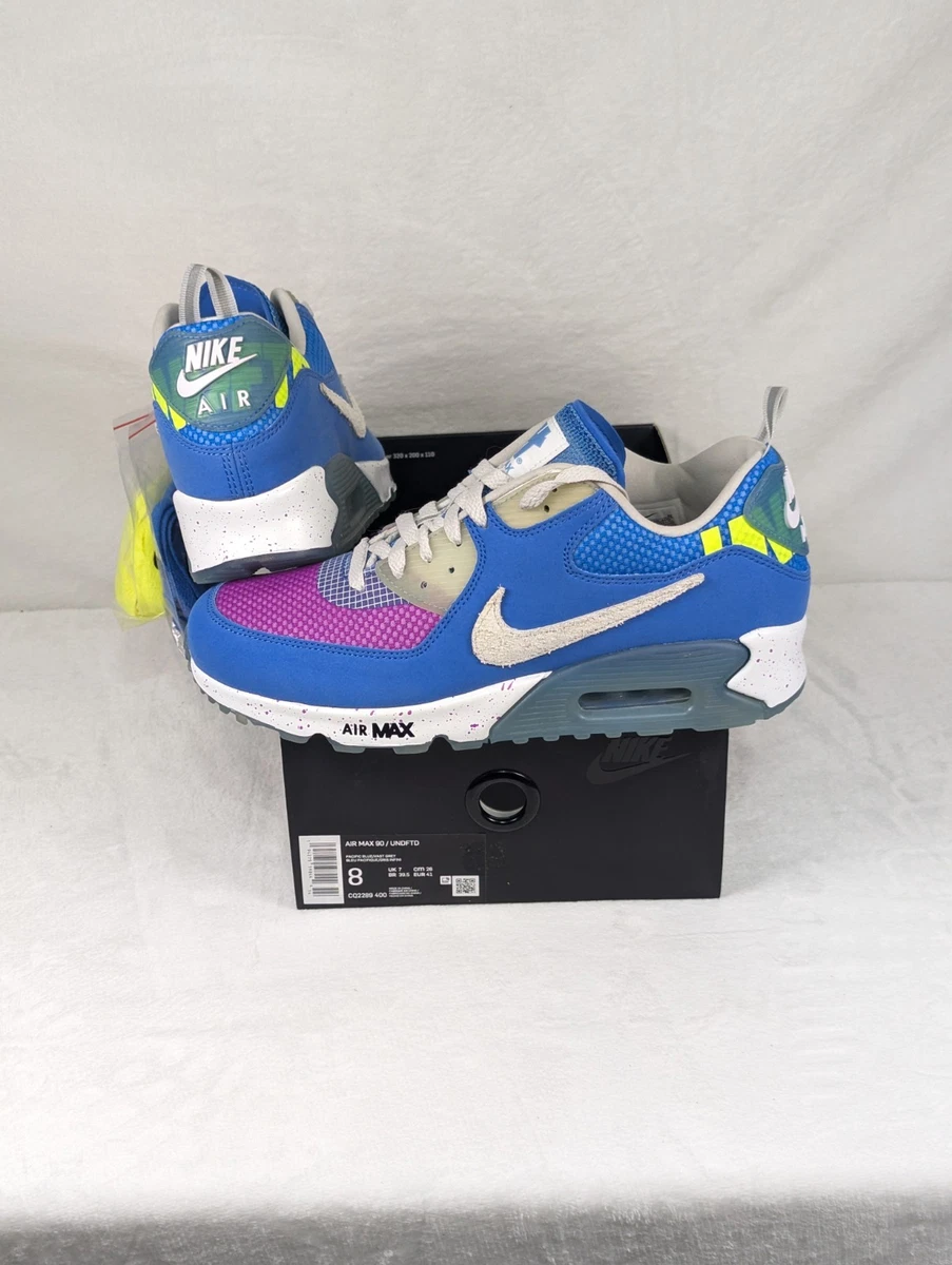 Nike Undefeated x Air Max 90 Pacific Blue for Sale | Authenticity Nike Undefeated x Air Max 90 Pacific Blue for Sale | Authenticity