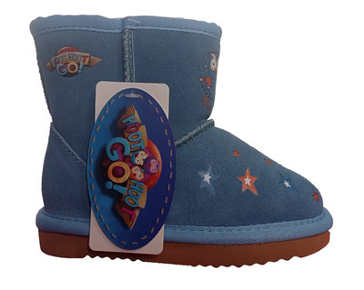 Hoot Hoot Go UGGs Boots Light Blue Size M 19.5cm
