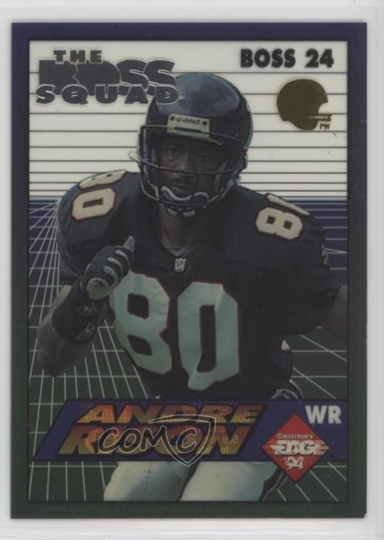 1994 Collector's Edge The Boss Squad Silver 22K Gold Helmet Andre Rison 0q3