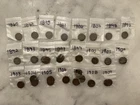 59 Indian Head Cents Penny Lot 1865-1909 Mixed Dates & Conditions Estate Find
