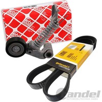Febi Riemenspanner + Conti Keilrippenriemen Passend FüR Mercedes A-KLASSE W176