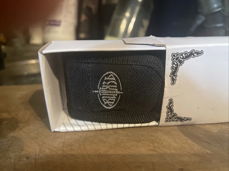 Russian Folding Lockback Hunting Knife W/ Case And Box New - Image 2 of 4