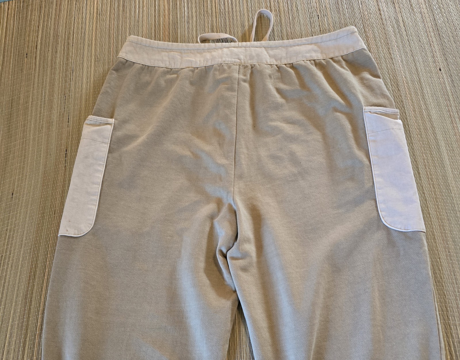 Universal Thread Button Fly Knit Cargo Pants Sage… - image 7