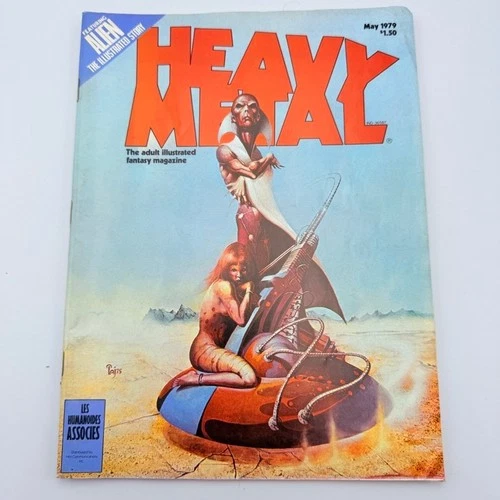 Heavy Metal Magazine May 1979 Alien The Illustrated Story Moebius