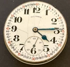 Antique Illinois Sangamo Special Pocket Watch Movement Runs 16s 23j False Bridge