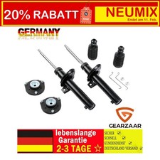 2x STOßDÄMPFER +DOMLAGER +PROTECTION-KIT VORNE FÜR SEAT LEON VW BEETLE GOLF 5 6