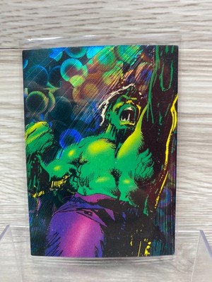 1992 Comic Images Marvel Silver Surfer All-Prism - #20 THE HULK