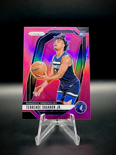 💗2024-25 Panini Prizm #224 Terrence Shannon Jr. Pink Prizm /249 Rookie RC - Picture 3 of 3