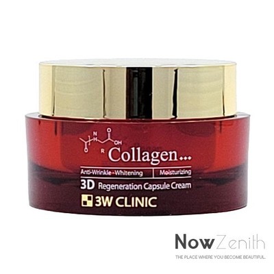 3W CLINIC Collagen 3D Regeneration Capsule Cream 55G