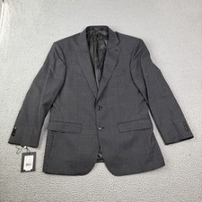 NWT John Varvatos Mercer Wool Blazer Suit Jacket Men's Size 40S Gray 2-Button