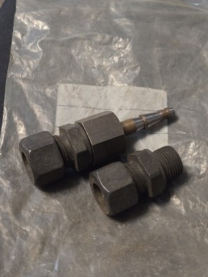 Lot of 3 Industrial Valve / Regulator Parts Brass PTFE Disc SA27-T-75 +...