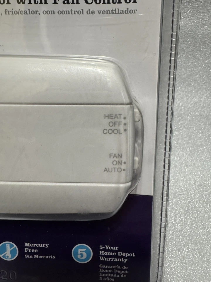 NEW Rite Temp Universal Thermostat Digital Heat/Cool Fan Control Model 6020 - Image 4 of 4