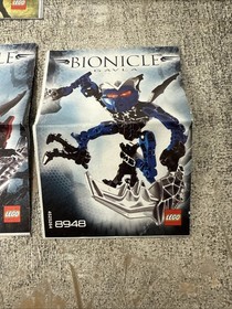 LEGO Bionicle Instructions Manual Lot 8973 8974 8976 8977 8944 8945 8946 8847