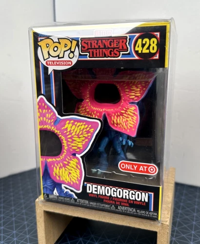 Funko Pop Stranger Things #428 Demogorgon Blacklight Exclusive w/ Soft Protector