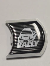 Genuine Subaru Loves To Rally Rear Trunk Sticker Emblem Badge of ownership OEM