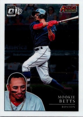 2019 Donruss #AA5 Mookie Betts Action All-Stars Vector