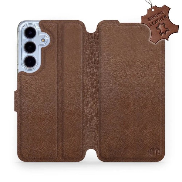 HandyhüLle FüR Galaxy S25 Fe Mobiwear Case Cover SchutzhüLle Etui HüLle Braun-image