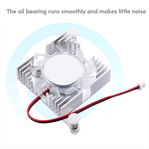 Reliable Aluminum Heat Sink Cooling Fan for OrangePi 5Plus Heat Dissipation - Picture 6 of 8
