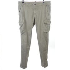 MASON'S pantaloni cargo pants CILE uomo verde taglia 54