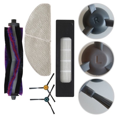 Für Eureka NER800 Staubsauger Ersatzbürsten Filter und Wischtücher Set